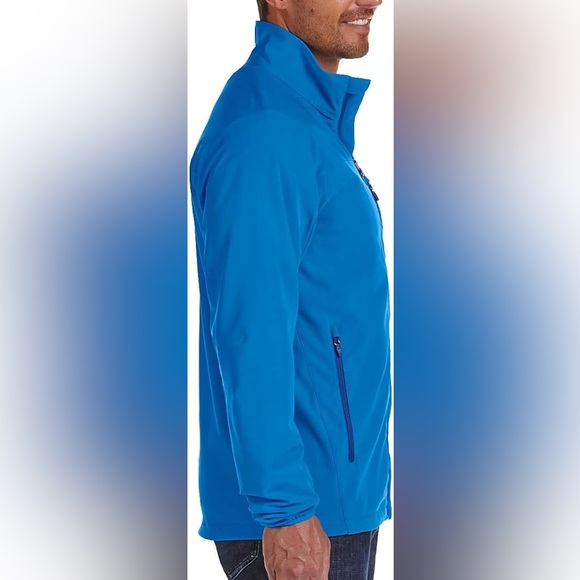 NWTs Marmot Men’s Tempo Softshell Jacket. Cobalt Blue. Large - Picture 11 of 11